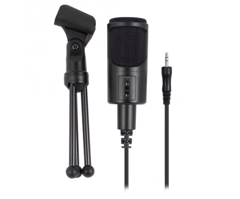 Ewent MICROFONO MULTIMEDIA CON CANCELACION DE RUIDO PRO NEGRO