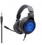 Ewent PL3322 Auriculares gaming diadema conector de 3.5mm negro azul