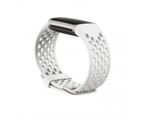 Fitbit Charge 5 Grupo de rock Blanco Silicona