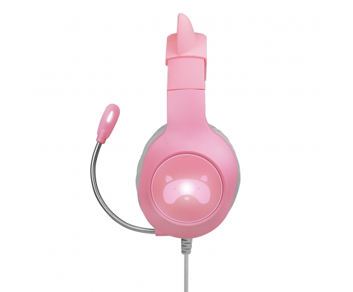 FR-TEC Cascos gamer Tanooki con Orejas Diadema