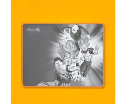 FR-TEC PC Dragon Ball Super PACK Keyboard + Mouse + Mousepad teclado Ratón incluido USB Gris, Naranja