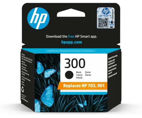 HP 300 Cartucho Tinta Original Negro