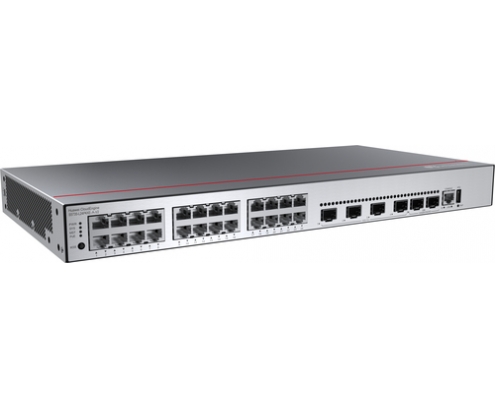 Huawei CloudEngine S5735-L24P4XE-A-V2 Gestionado L3 Gigabit Ethernet (10/100/1000) EnergÍa sobre Ethernet (PoE) 1U Negro, Plata
