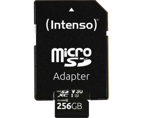Intenso 3433492 memoria flash 256 GB MicroSDXC UHS-I Clase 10