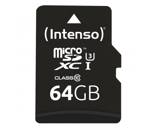 Intenso Memoria flash 64 GB MicroSDXC UHS-I Clase 10