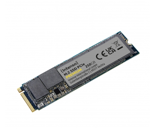 Intenso SSD 250GB Premium M.2 PCIe PCI Express 3.0 NVMe