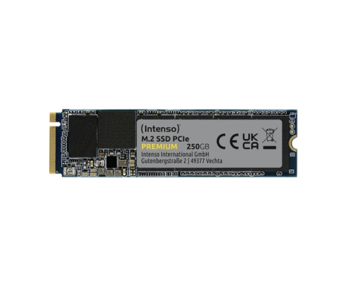 Intenso SSD 250GB Premium M.2 PCIe PCI Express 3.0 NVMe