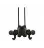 JVC HA-ET65BV-B Auriculares gancho de oreja, Dentro de oÍ­do, Banda para cuello Bluetooth Negro