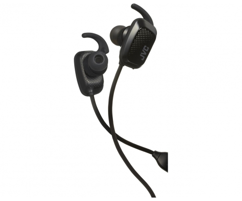JVC HA-ET65BV-B Auriculares gancho de oreja, Dentro de oÍ­do, Banda para cuello Bluetooth Negro