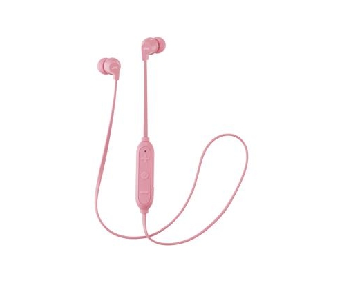 JVC HA-FX21BT-PE Auriculares Dentro de oÍdo, Banda para cuello Bluetooth Rosa