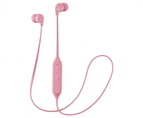 JVC HA-FX21BT-PE Auriculares Dentro de oÍdo, Banda para cuello Bluetooth Rosa
