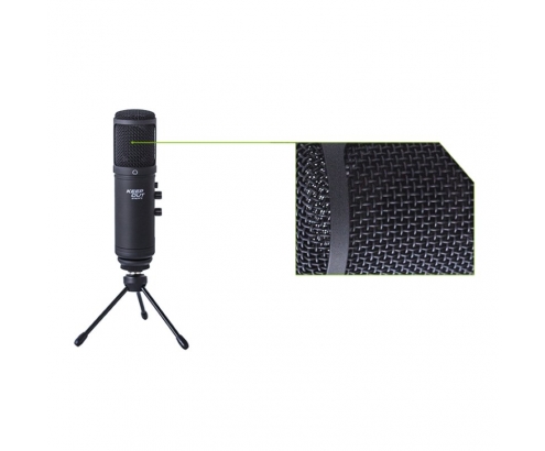 KEEP OUT XMICPRO MICROFONO PRO USB STREAMING 