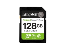 Kingston Technology 128 GB SDXC Canvas Select Plus Gen3 150 MB/s C10 U...