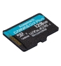 Kingston Technology 128GB microSDXC Canvas Go Plus Gen4 200R A2 U3 Paquete individual sin ADP