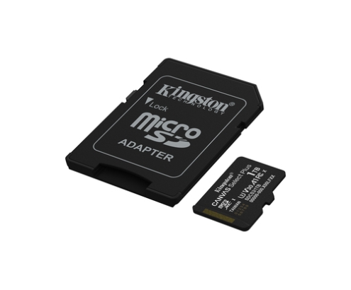 Kingston Technology 1TB microSDXC Canvas Select Plus Gen3 150MB/s A1 (Incluye adaptador de SD)
