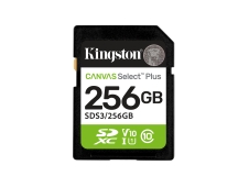 Kingston Technology 256 GB SDXC Canvas Select Plus Gen3 150 MB/s C10 U...