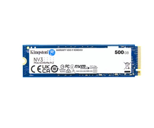 Kingston Technology NV3 500 GB M.2 PCI Express 4.0 NVMe 3D NAND