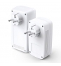 Kit adaptador plc tp-link 1300 Mbit/s Ethernet 2 piezas blanco TL-WPA8631P KIT