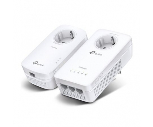 Kit adaptador plc tp-link 1300 Mbit/s Ethernet 2 piezas blanco TL-WPA8631P KIT