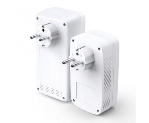 Kit adaptador plc tp-link 1300 Mbit/s Ethernet 2 piezas blanco TL-WPA8631P KIT