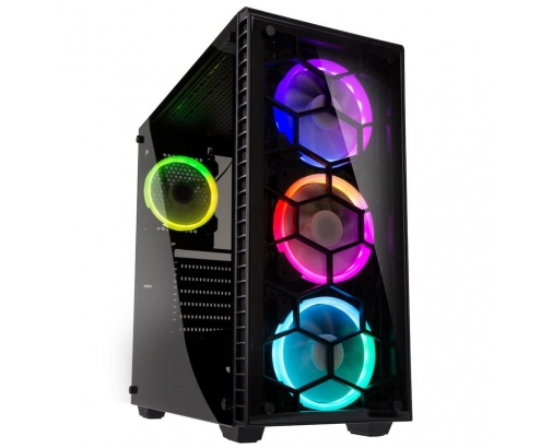 Kolink Observatory RGB Cristal Templado USB 3.0 Negra