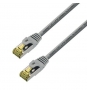 LATIGUILLO AISENS RJ45 S/FTP CAT7 25CM GRIS A146-0332