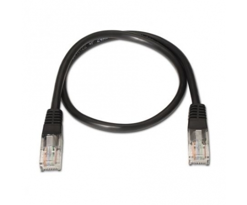 Latiguillo de red aisens rj45 utp cat5e 2m negro A133-0204