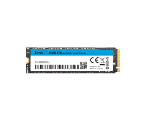 Lexar NM610PRO 1 TB M.2 PCI Express 3.0 NVMe