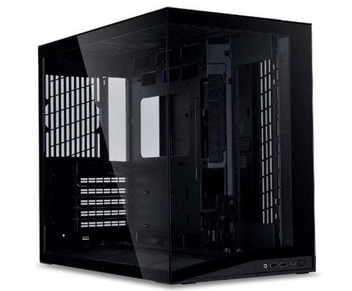 Lian Li O11D Mini V2 Black Cristal Templado Torre PC ATX