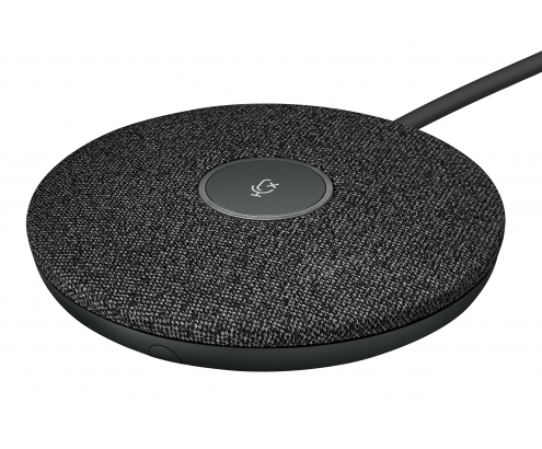 Logitech Rally Mic Pod Base Microfono Negro