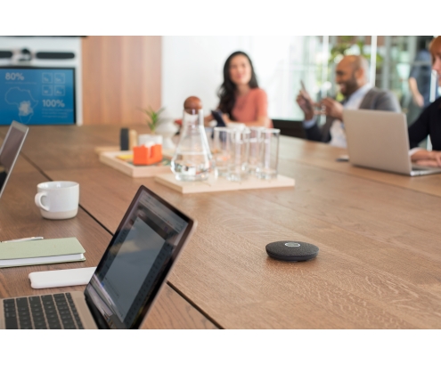  Logitech Rally Mic Pod Base Microfono Negro