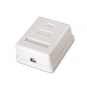 ROSETA DE SUPERFICIE AISENS RJ45 CAT5E UTP 1XTOMA BLANCO A138-0296