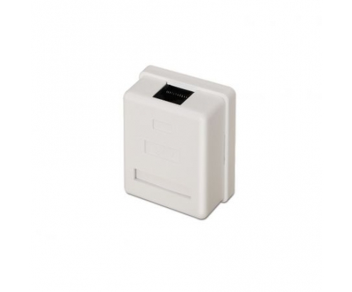 ROSETA DE SUPERFICIE AISENS RJ45 CAT5E UTP 1XTOMA BLANCO A138-0296