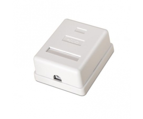 ROSETA DE SUPERFICIE AISENS RJ45 CAT5E UTP 1XTOMA BLANCO A138-0296