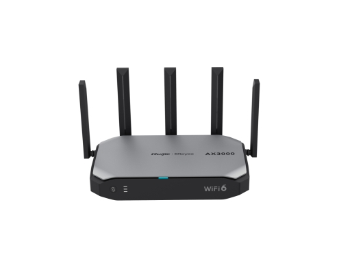 Ruijie Networks RG-EG105GW-X router inalámbrico Gigabit Ethernet Doble banda (2,4 GHz / 5 GHz) Negro, Gris