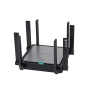 Ruijie Networks RG-EW3200GX PRO router inalámbrico Gigabit Ethernet Doble banda (2,4 GHz / 5 GHz) Negro