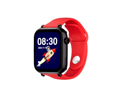 SAVE FAMILY Correa Recambio Silicona Roja Compatible con los modelos SaveWatch + Senior Enjoy Superior