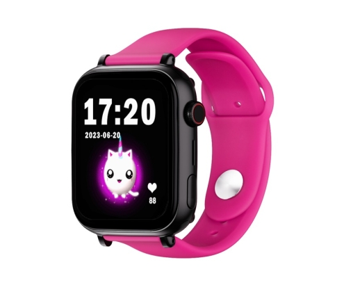 SAVE FAMILY Correa Recambio Silicona Rosa Compatible con los modelos SaveWatch + Senior Enjoy Superior