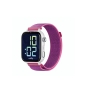 SaveFamily SaveWatch Plus 2 Reloj Inteligente para niños 4G Esfera Blanca correa Tela Frambuesa
