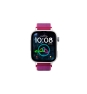 SaveFamily SaveWatch Plus 2 Reloj Inteligente para niños 4G Esfera Blanca correa Tela Frambuesa
