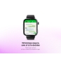 SaveFamily SaveWatch Plus 2 Reloj Inteligente para niños 4G Esfera Negra Correa Tela Frambuesa