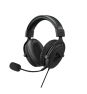 Savio NEXUS Auriculares Alámbrico Casco Juego Negro