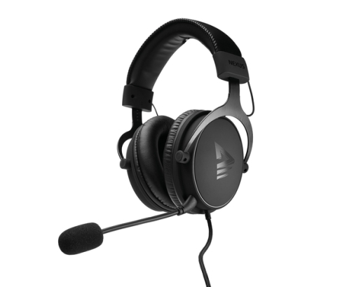Savio NEXUS Auriculares Alámbrico Casco Juego Negro