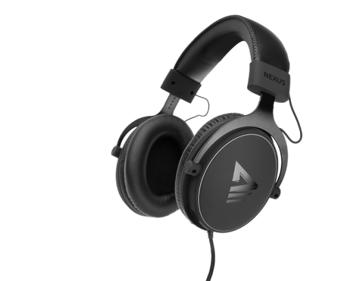 Savio NEXUS Auriculares Alámbrico Casco Juego Negro