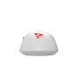 Savio RIFT WHITE gaming mouse RGB Dual Mode ratón Juego mano derecha Bluetooth + USB Type-C Óptico 10000 DPI
