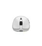 Savio RIFT WHITE gaming mouse RGB Dual Mode ratón Juego mano derecha Bluetooth + USB Type-C Óptico 10000 DPI