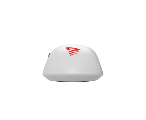 Savio RIFT WHITE gaming mouse RGB Dual Mode ratón Juego mano derecha Bluetooth + USB Type-C Óptico 10000 DPI