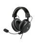 Savio Stratus Auriculares Alámbrico gancho de oreja Juego Negro
