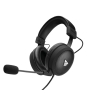 Savio Stratus Auriculares Alámbrico gancho de oreja Juego Negro