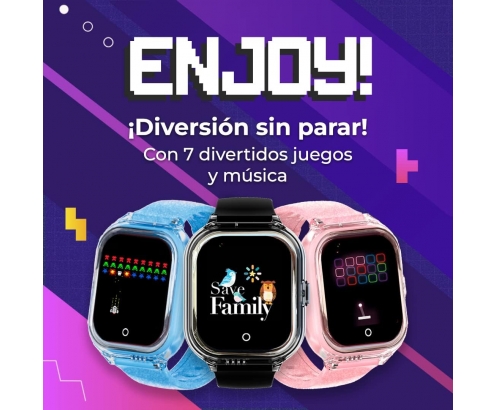 Smartwatch SaveFamily Enjoy 4G Pantalla IPS 1.4